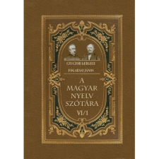 Fogarasi János; Czuczor Gergely A magyar nyelv szótára VI/1 (BK24-215021) nyelvkönyv, szótár