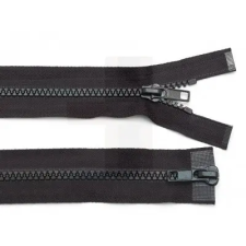  Fogazott cipzár 100 cm - Fekete rövidáru