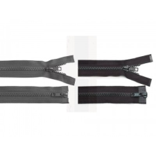  Fogazott cipzár 2 futóval 85 cm dekorációs kellék