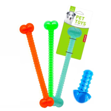  Fogtisztító tömör rágócsont kutyáknak- 29cm játék kutyáknak