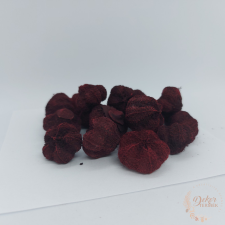  Fokhagyma termés - bordó színű dekorációs kellék