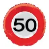 Folat Fólia Lufi - Szülinapi Számos Sebességkorlátozó - 50 - 46 cm