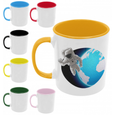  Föld körüli út - Színes Bögre bögrék, csészék