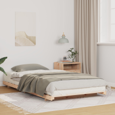  Földi ágykeret Barna 80 x 220 cm Tömör fenyőfa ágy és ágykellék