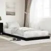  Földi ágykeret Fekete tölgy 70 x 190 cm Faanyag