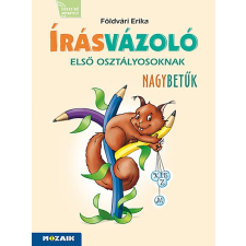 Földvári Erika - Írásvázoló 1. osztályosoknak (MS-1652V) ‒ Nagybetűk tankönyv