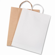  Folia Ajándéktasak papír 18x8x21cm (20db/cs)125g Natúr ajándéktasak