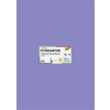 Folia Dekorkarton, 2 oldalas, 50x70 cm, 300 g, 10 lap, FOLIA, ibolyakék (FL6137)