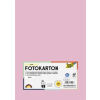 Folia Dekorkarton, A4, 300 g, 50 lap, FOLIA, halvány rózsaszín