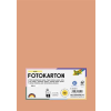 Folia Dekorkarton, A4, 300 g, 50 lap, FOLIA, lazacszínű (FL6145045)