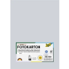 Folia Dekorkarton, A4, 300 g, 50 lap, FOLIA, világosszürke