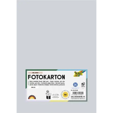 Folia Dekorkarton, A4, 300 g, 50 lap, FOLIA, világosszürke kreatív papír