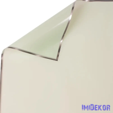  Fólia ív ezüst kerettel 57 x 57cm, 20db - Lakk pasztell zöld dekorációs kellék
