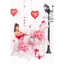  Fólia léggömb, szív, Love You, 45 cm party kellék