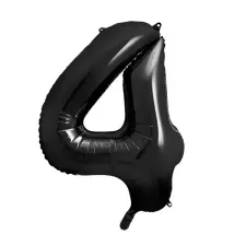  Fólia Lufi - 4 Fekete - 86 cm party kellék