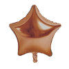  Fólia lufi – Csillag – Rose Gold - 45 cm