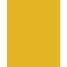 Folia Színes papír, A3, 130 g, 50 lap, FOLIA, mélysárga (FL6316) kreatív papír