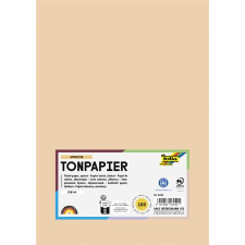 Folia Színes papír, A4, 130 g, 100 lap, FOLIA, barack (FL6442) kreatív papír