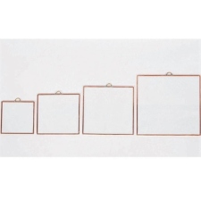  Fóliázott üveg 3mm négyszög 8cm x 8cm dekorálható tárgy