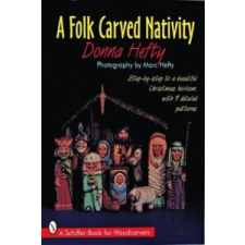  Folk Carved Nativity – Donna Hefty idegen nyelvű könyv