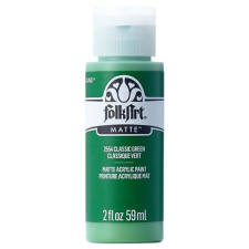 Folkart Akrilfesték - matt - 59 ml - Classic Green - Acrylic Matte (1 db) akrilfesték