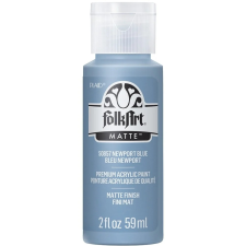 Folkart Akrilfesték - matt - 59 ml - Newport Blue - Acrylic Matte (1 db) akrilfesték