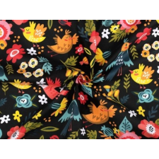  Folklor pamutanyag - Madárka dekorációs kellék