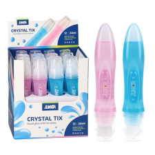  Folyékony ragasztó ecsettel Junior Crystal Tix, 24 ml ragasztó