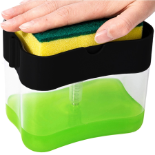  Folyékony szappan- és mosogatószer-adagoló szivacstartóval, 600 ml konyhai eszköz