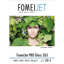 Fomei PRO Gloss 265 13 x 18 - 20 db + 5 db ingyenes nyomtató kellék