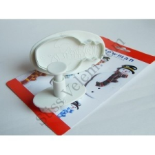 Fondant hóember kiszúró 2 db sütés és főzés