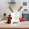  Fondue szett COLLEZIONE BIANCA, 6 részes 60CZ820194