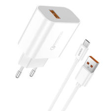 Foneng Fast charger Foneng 1x USB QC 3.0 EU46 + USB Micro cable mobiltelefon kellék