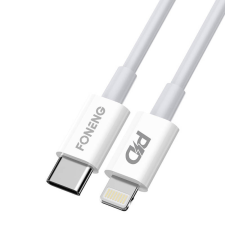 Foneng USB-C cable for Lighting Foneng X31, 3A, 2M (white) kábel és adapter