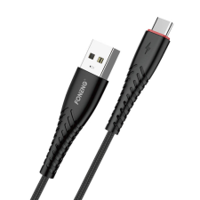 Foneng X15 USB to USB-C cable, 2.4A, 1.2m (black) kábel és adapter
