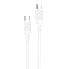 Foneng X80 USB-C USB-C kábel, 100W, 1m (fehér) kábel és adapter