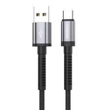 Foneng X83 USB to USB-C cable, 2.1A, 1m (black) kábel és adapter