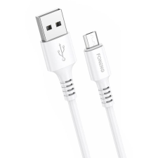 Foneng X85 USB-A - Micro USB 3A töltőkábel 1m fehér (X85 Micro) mobiltelefon kellék