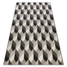 Fonott sizal flat szőnyeg 48624/690 TAKARÓKA 3D 200x290 cm lakástextília