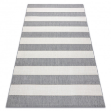 Fonott sizal flat szőnyeg 48644/637 CSÍKOK 160x230 cm lakástextília