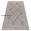  Fonott sizal floorlux szőnyeg 20079 Négyszögletes ezüst / fekete 200x290 cm