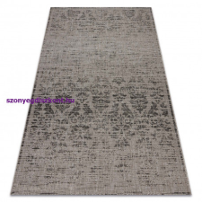 Fonott sizal floorlux szőnyeg 20211 ezüst / FEKETE 240x330 cm lakástextília
