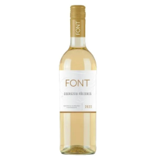 Font Duna-Tisza közi Cserszegi Fűszeres 2024. 0,75l száraz fehérbor bor