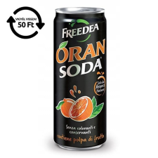 Fonti Di Crodo Üdítőital szénsavas LEMON SODA narancs 0,33 L DRS reform élelmiszer