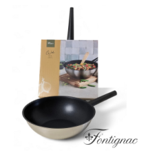 Fontignac Wok serpenyõ 28 cm indukciós 24118 konyhai eszköz