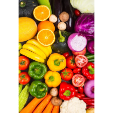  Food26 tapéta - zöldség és gyümölcs, 400 x 250 cm tapéta, díszléc és más dekoráció