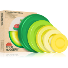 Food Huggers Food Huggers Set szilikonos fedélszett gyümölcsökhöz és zöldségekhez szín Green 5 db papírárú, csomagoló és tárolóeszköz