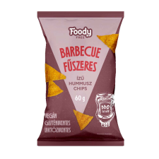 Foody Free Foody Free Intense Hummusz chips BBQ - 60g reform élelmiszer