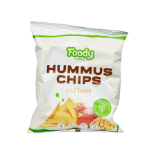 Foody Free gluténmentes hummus chips céklával 50g gluténmentes termék
