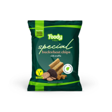  Foody Free gluténmentes special hajdina chips szarvasgombával 45 g előétel és snack
